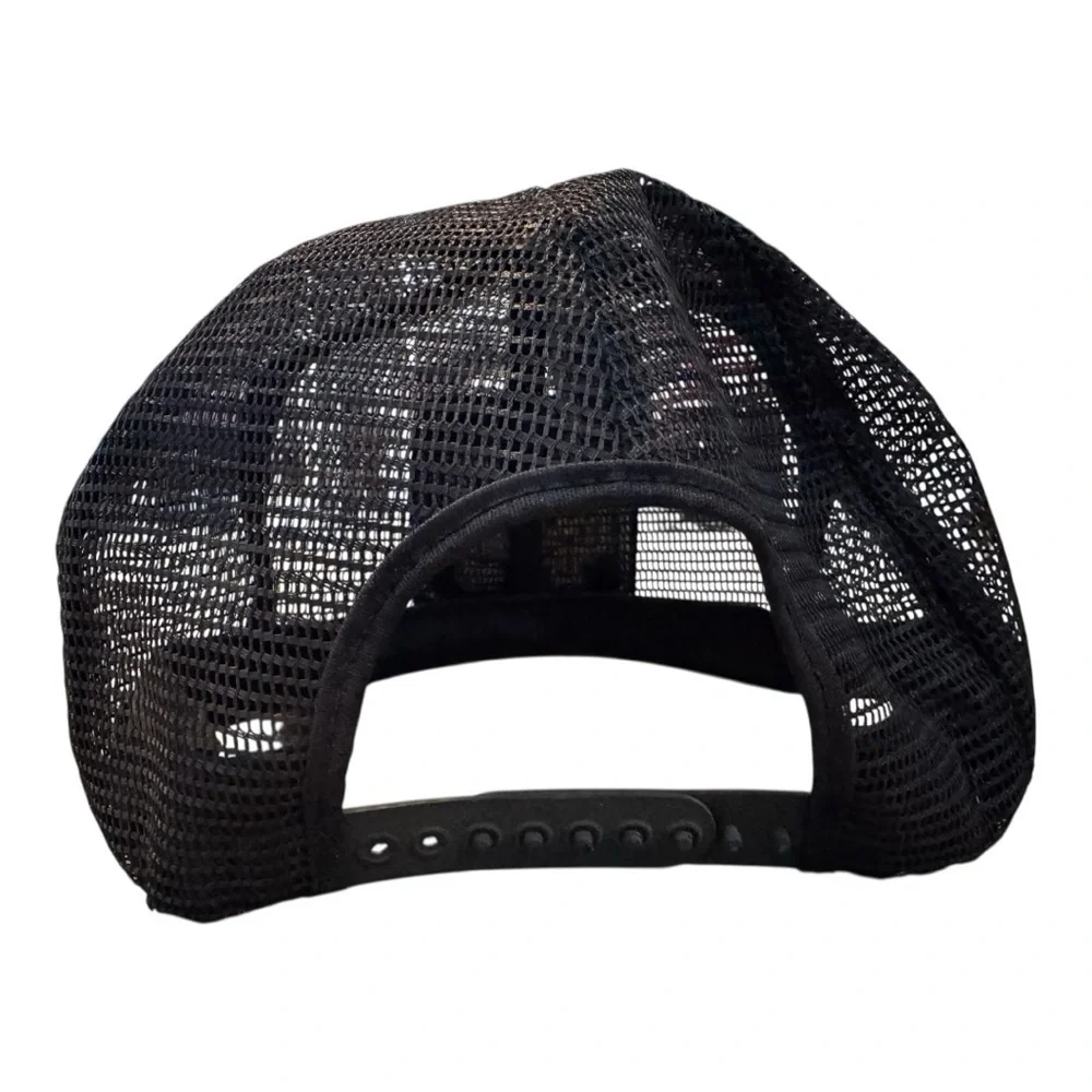 Jack Daniel's Lynchburg Lemonade Patch Black Mesh SnapBack Trucker Hat